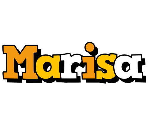 Marisa cartoon logo