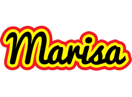 Marisa flaming logo