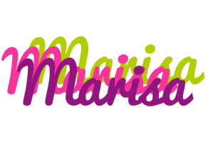 Marisa flowers logo