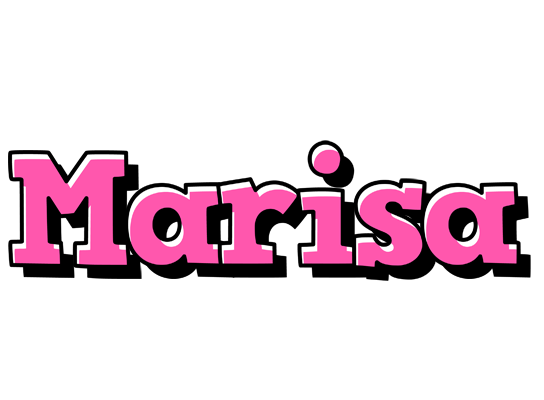 Marisa girlish logo
