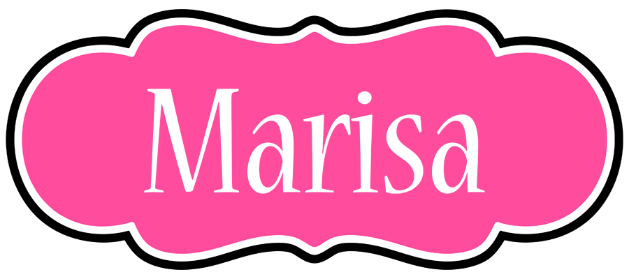 Marisa invitation logo