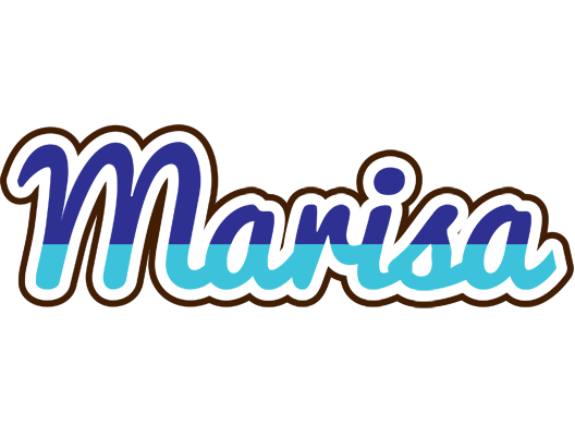 Marisa raining logo