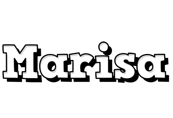 Marisa snowing logo