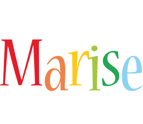 Marise birthday logo