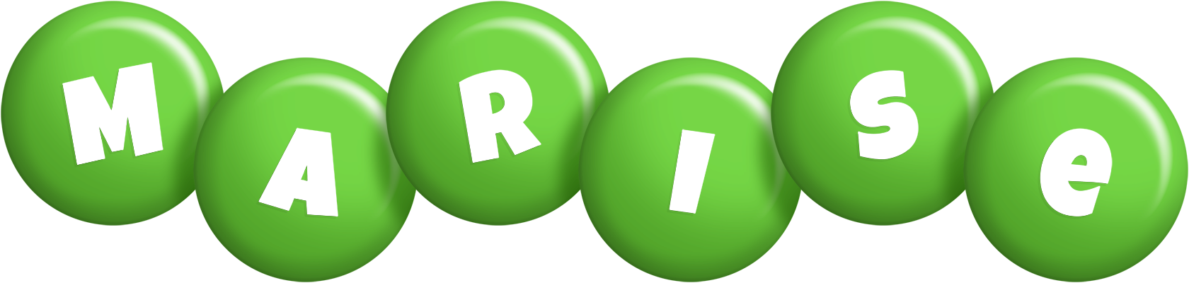 Marise candy-green logo