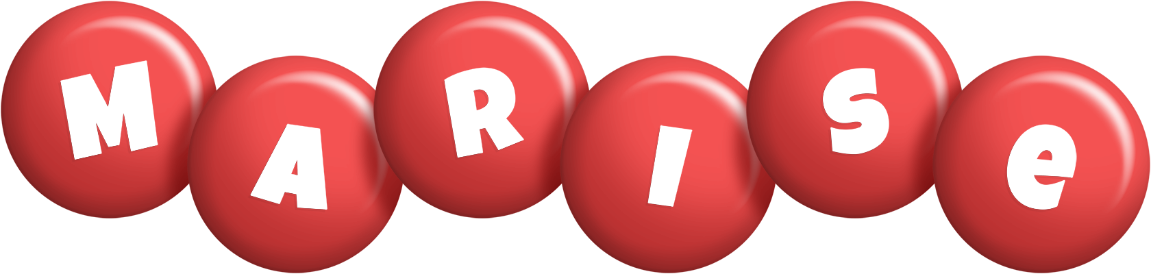 Marise candy-red logo
