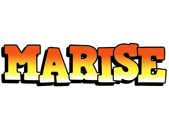 Marise sunset logo