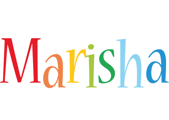 Marisha birthday logo