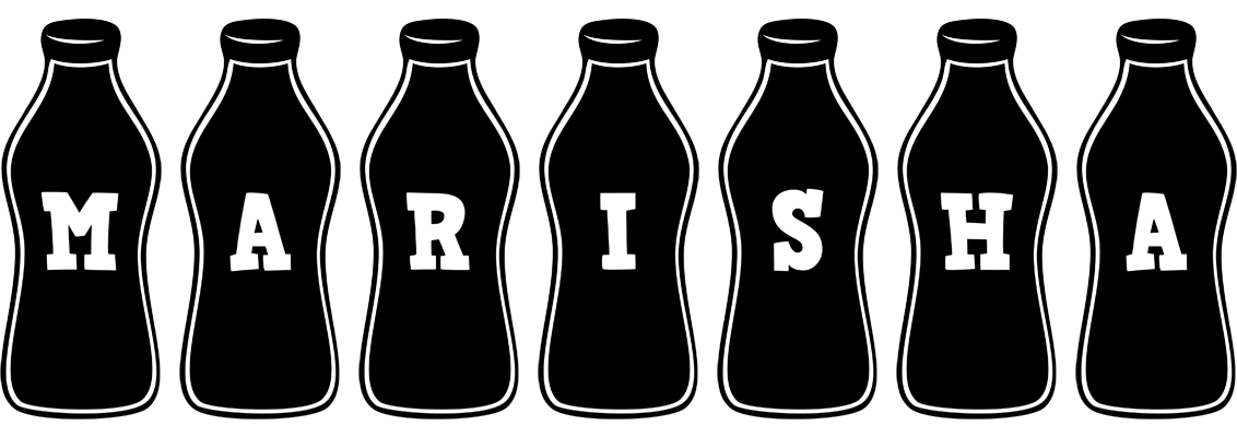 Marisha bottle logo