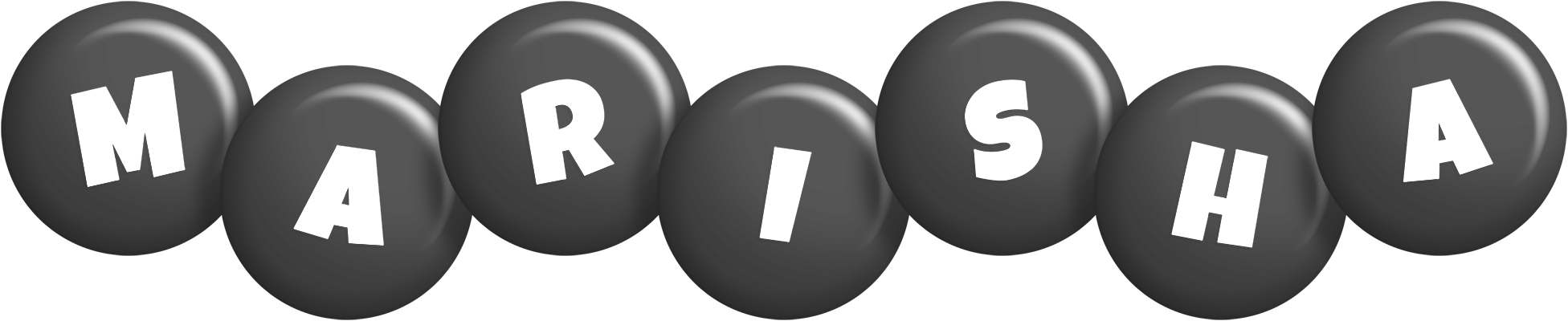Marisha candy-black logo