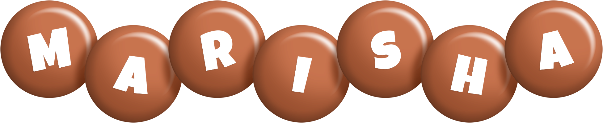 Marisha candy-brown logo