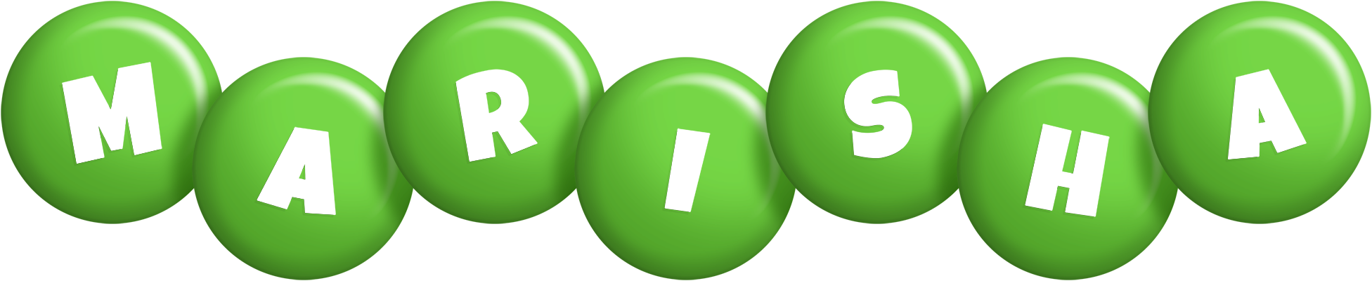 Marisha candy-green logo