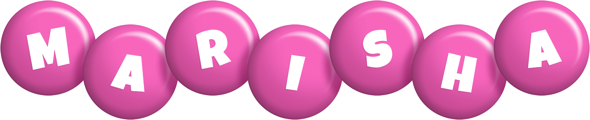 Marisha candy-pink logo
