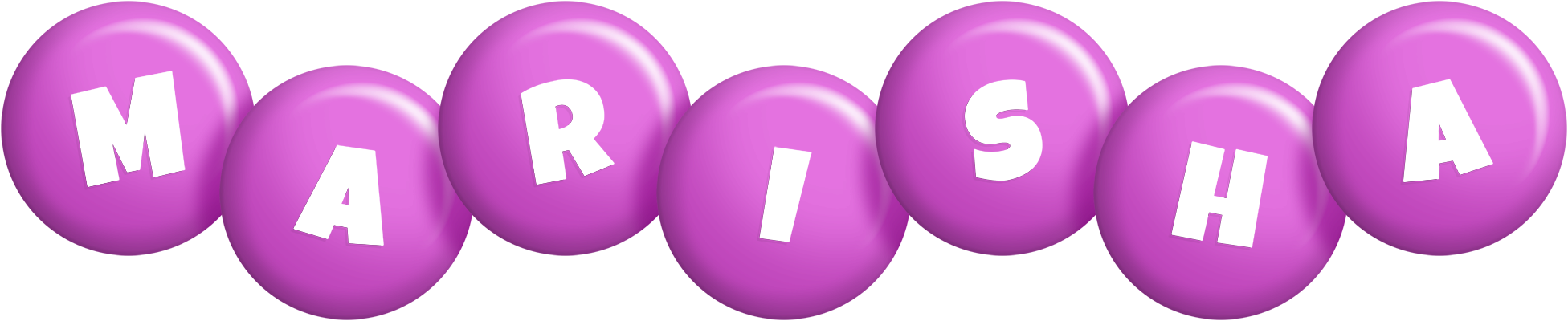 Marisha candy-purple logo