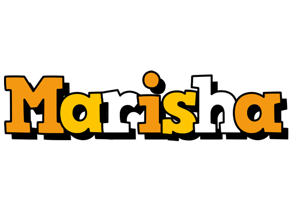 Marisha cartoon logo