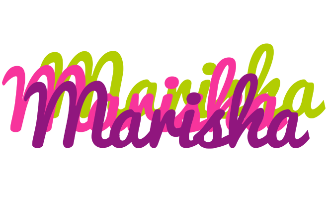 Marisha flowers logo