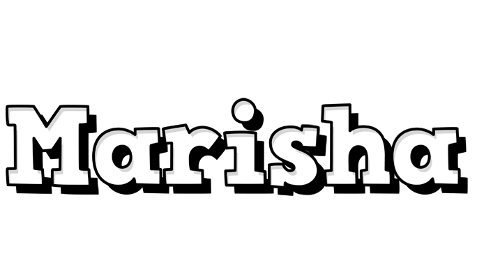 Marisha snowing logo