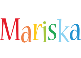 Mariska birthday logo