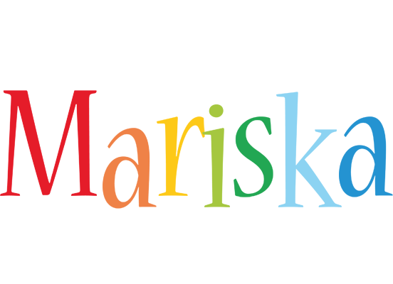 Mariska birthday logo