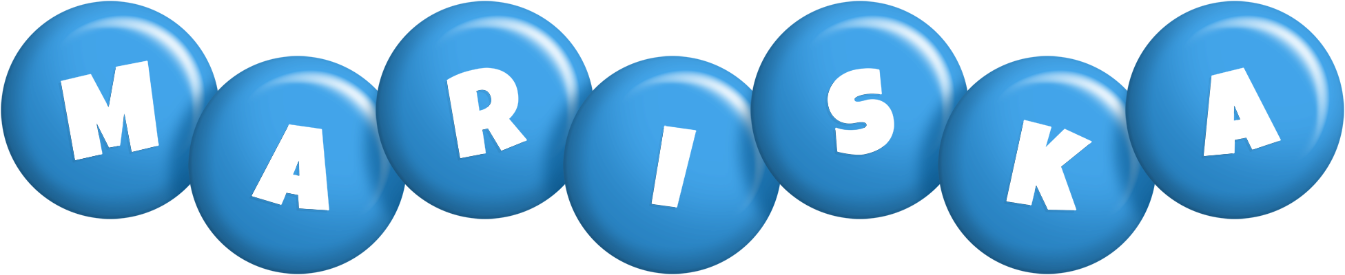 Mariska candy-blue logo