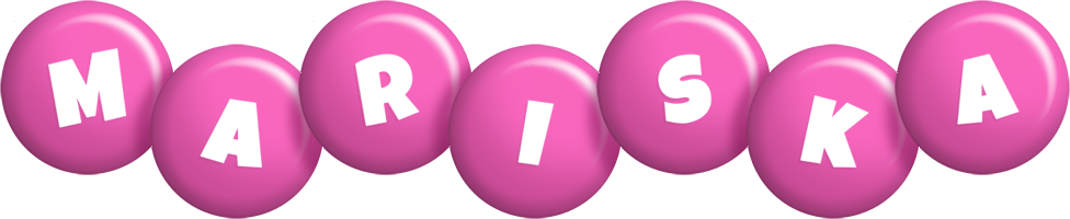 Mariska candy-pink logo