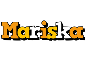 Mariska cartoon logo