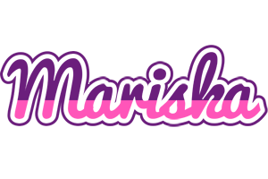 Mariska cheerful logo