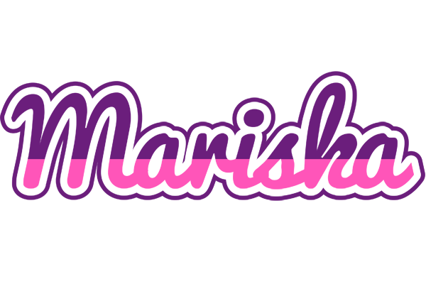 Mariska cheerful logo