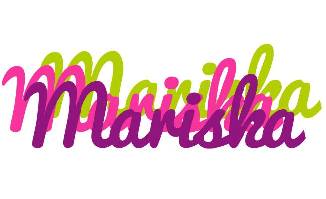 Mariska flowers logo