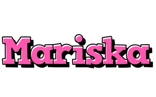 Mariska girlish logo