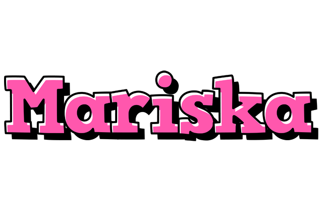 Mariska girlish logo