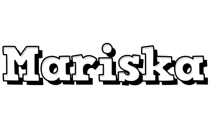 Mariska snowing logo
