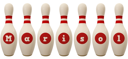 Marisol bowling-pin logo