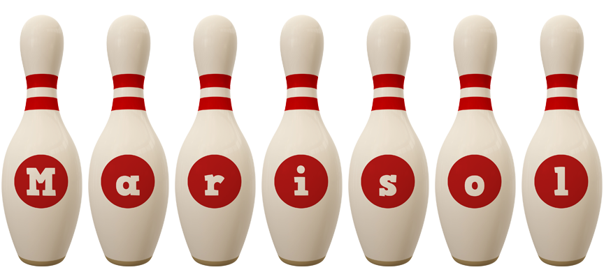 Marisol bowling-pin logo