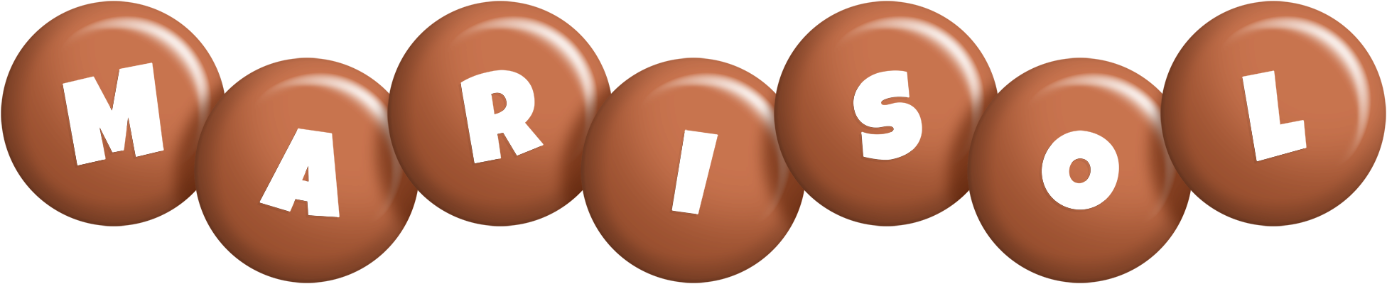 Marisol candy-brown logo