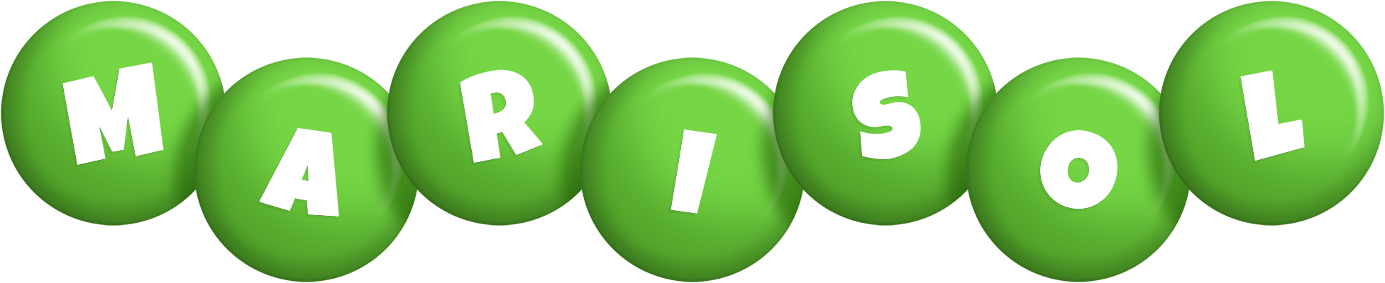 Marisol candy-green logo