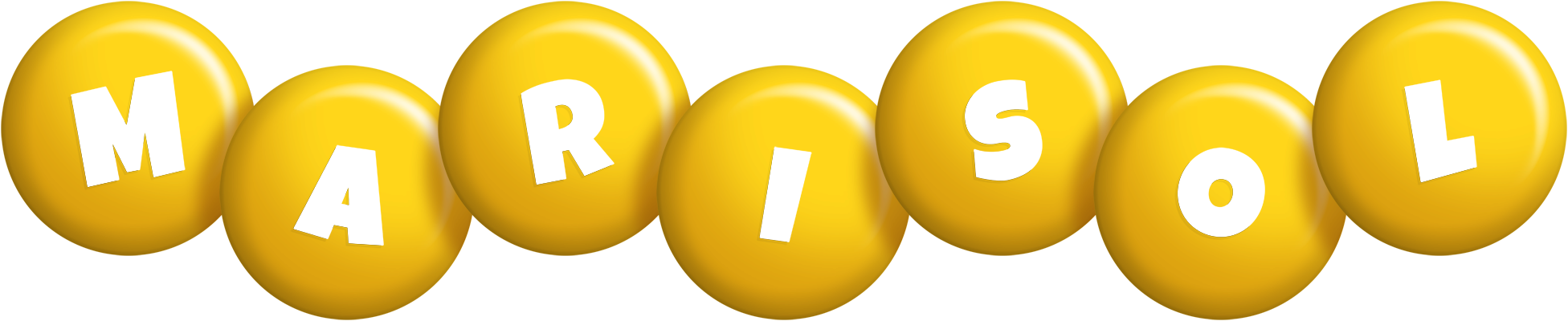 Marisol candy-yellow logo