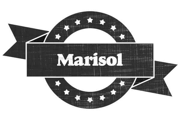 Marisol grunge logo
