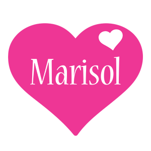 Marisol love-heart logo