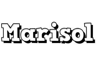 Marisol snowing logo