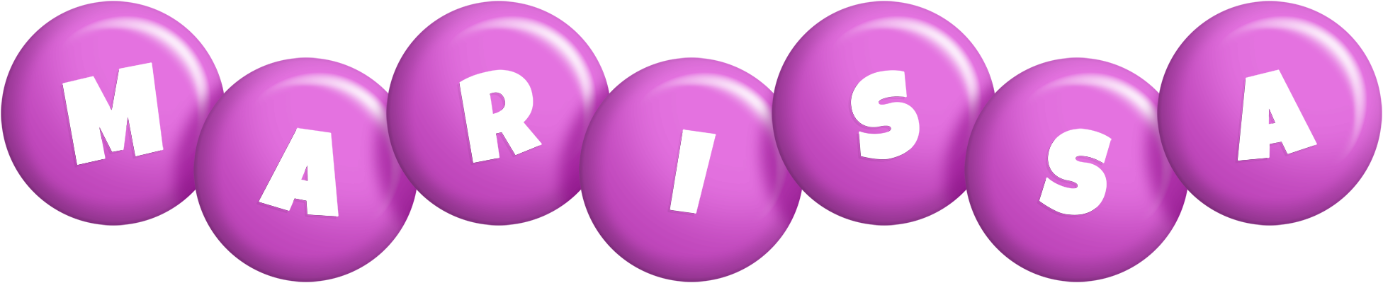 Marissa candy-purple logo
