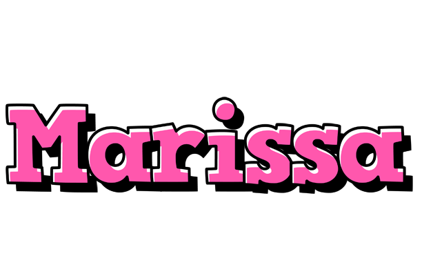 Marissa girlish logo