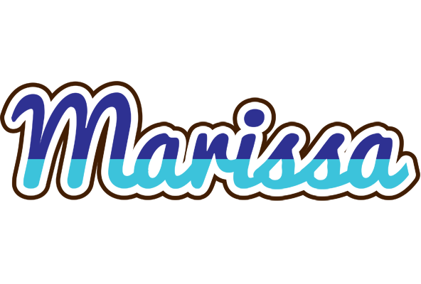 Marissa raining logo