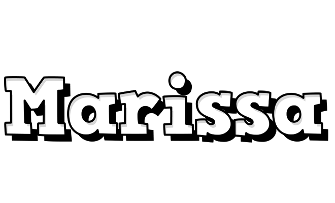 Marissa snowing logo