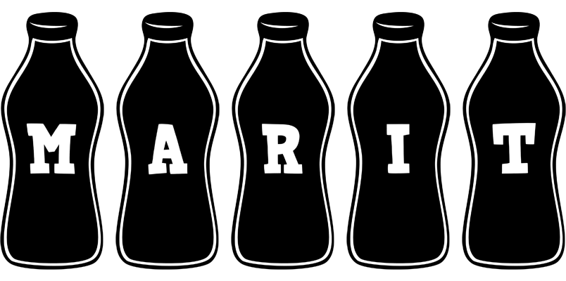 Marit bottle logo