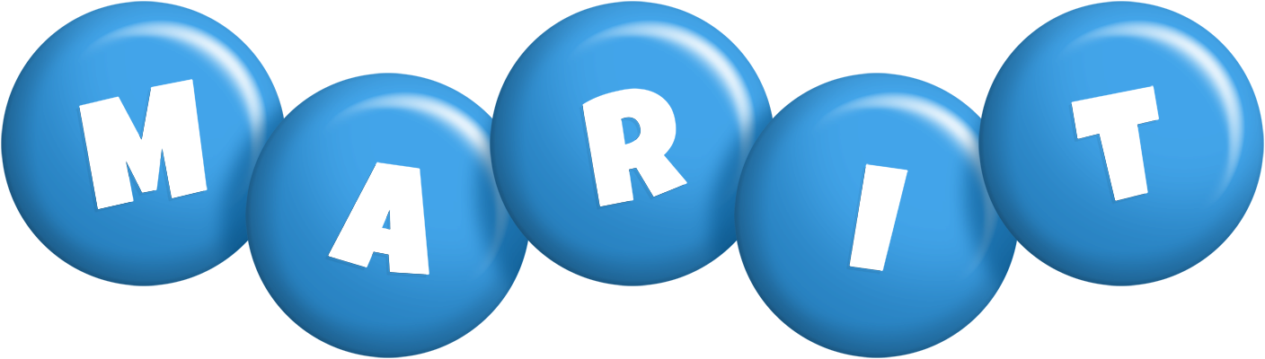 Marit candy-blue logo