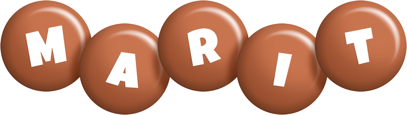 Marit candy-brown logo