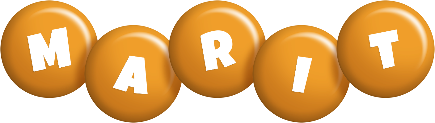 Marit candy-orange logo