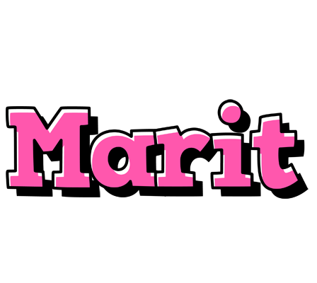 Marit girlish logo