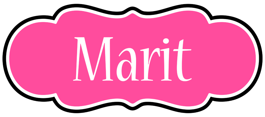 Marit invitation logo